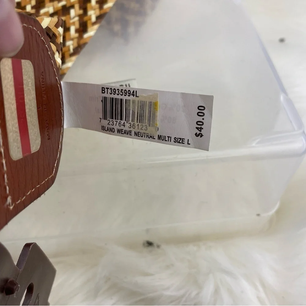 FOSSIL STRAW STYLE BELT SIZE L Woman